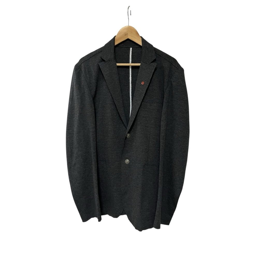 SSEINSE Sport Coat Grey Modal Viscose Unstructured Italian Blazer 52 42
